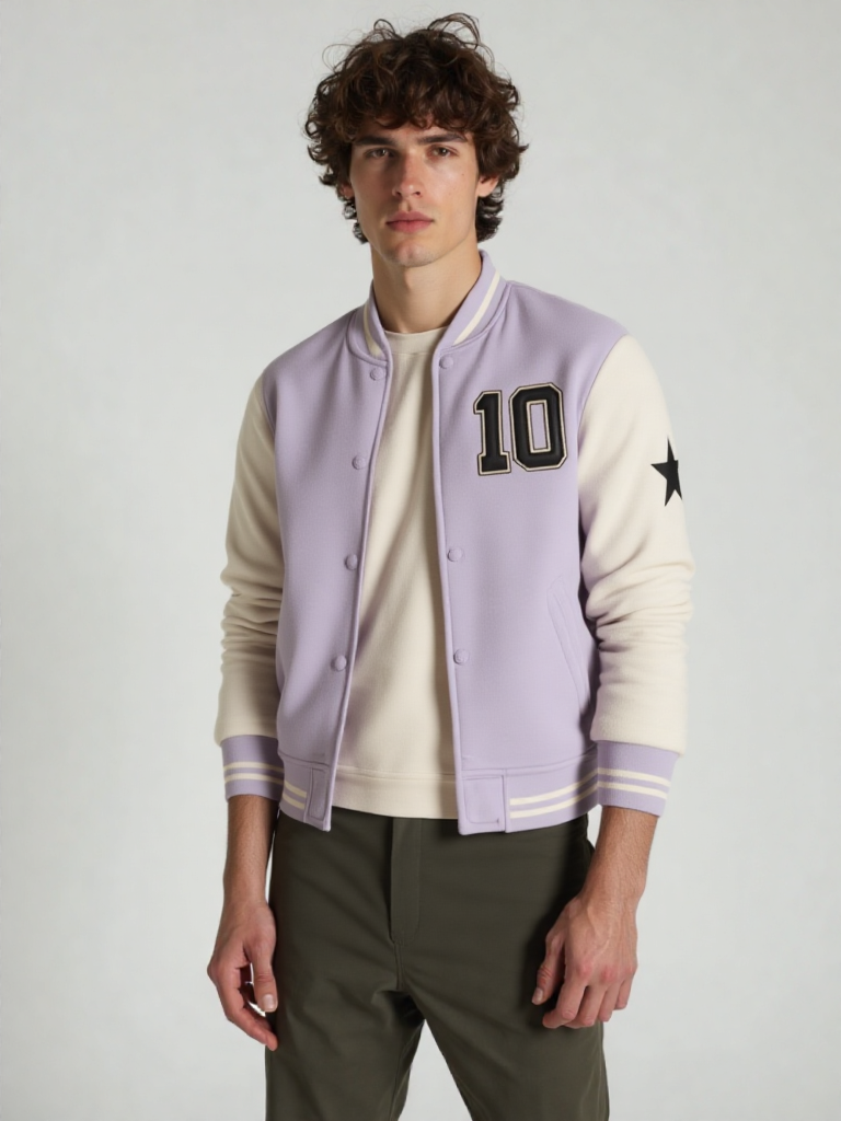 Crested Varsity Jacket