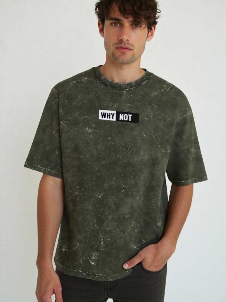 CH-1 Faded Oversized Tee