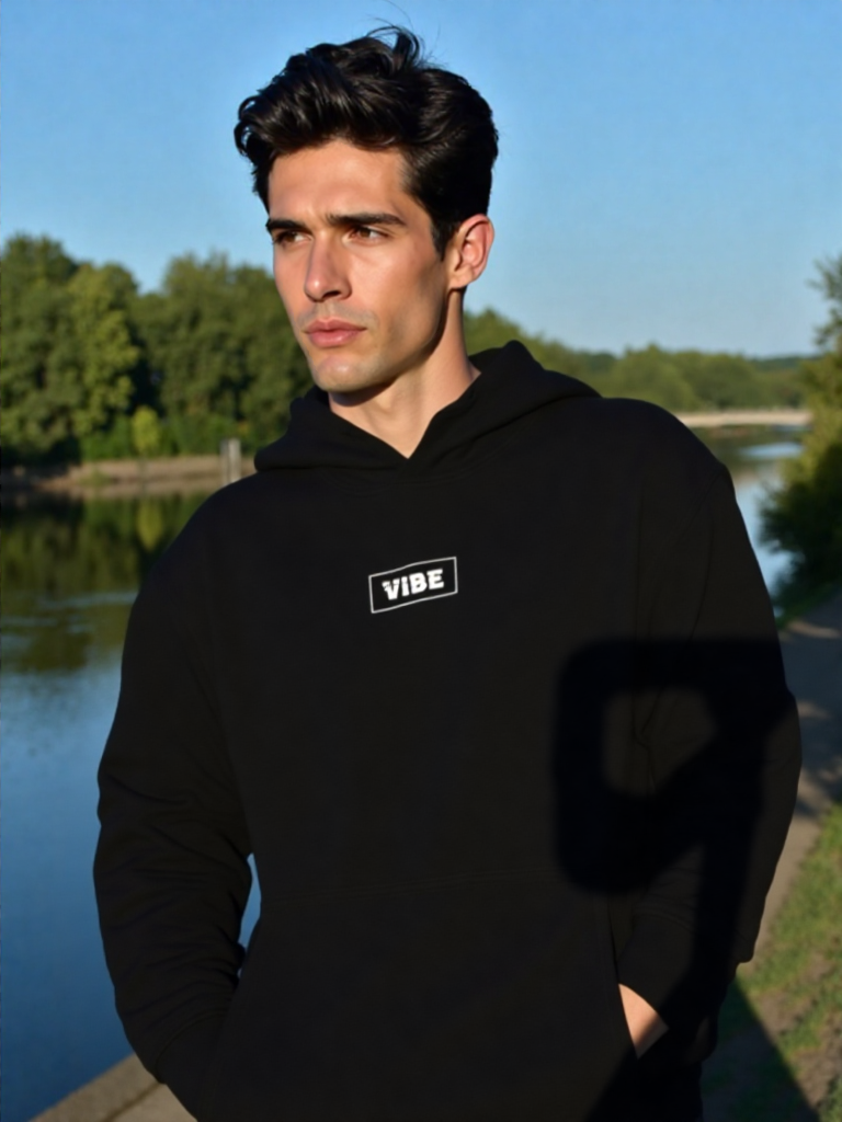 Glitch Oversized Hoodie