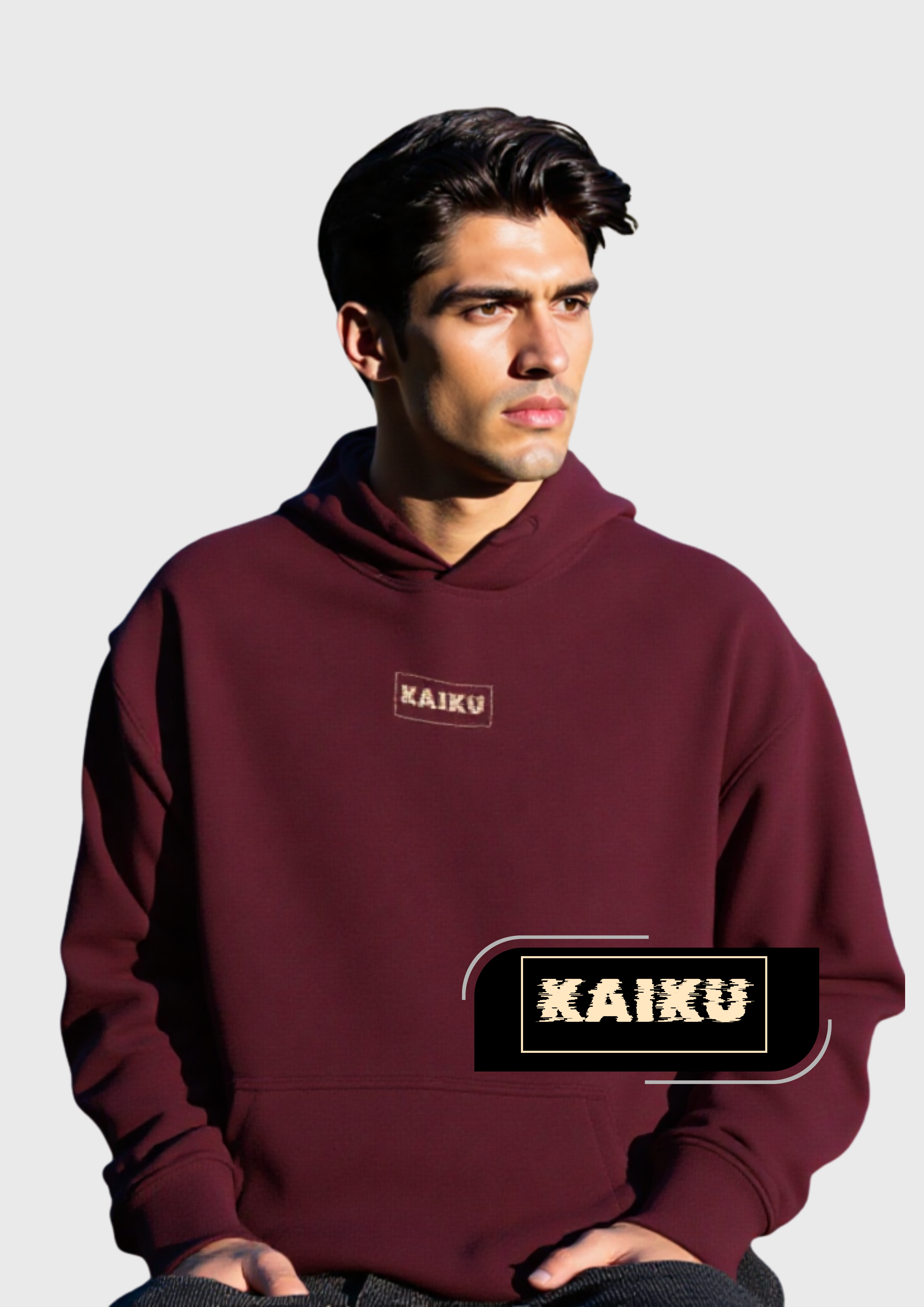 Glitch Oversized Hoodie