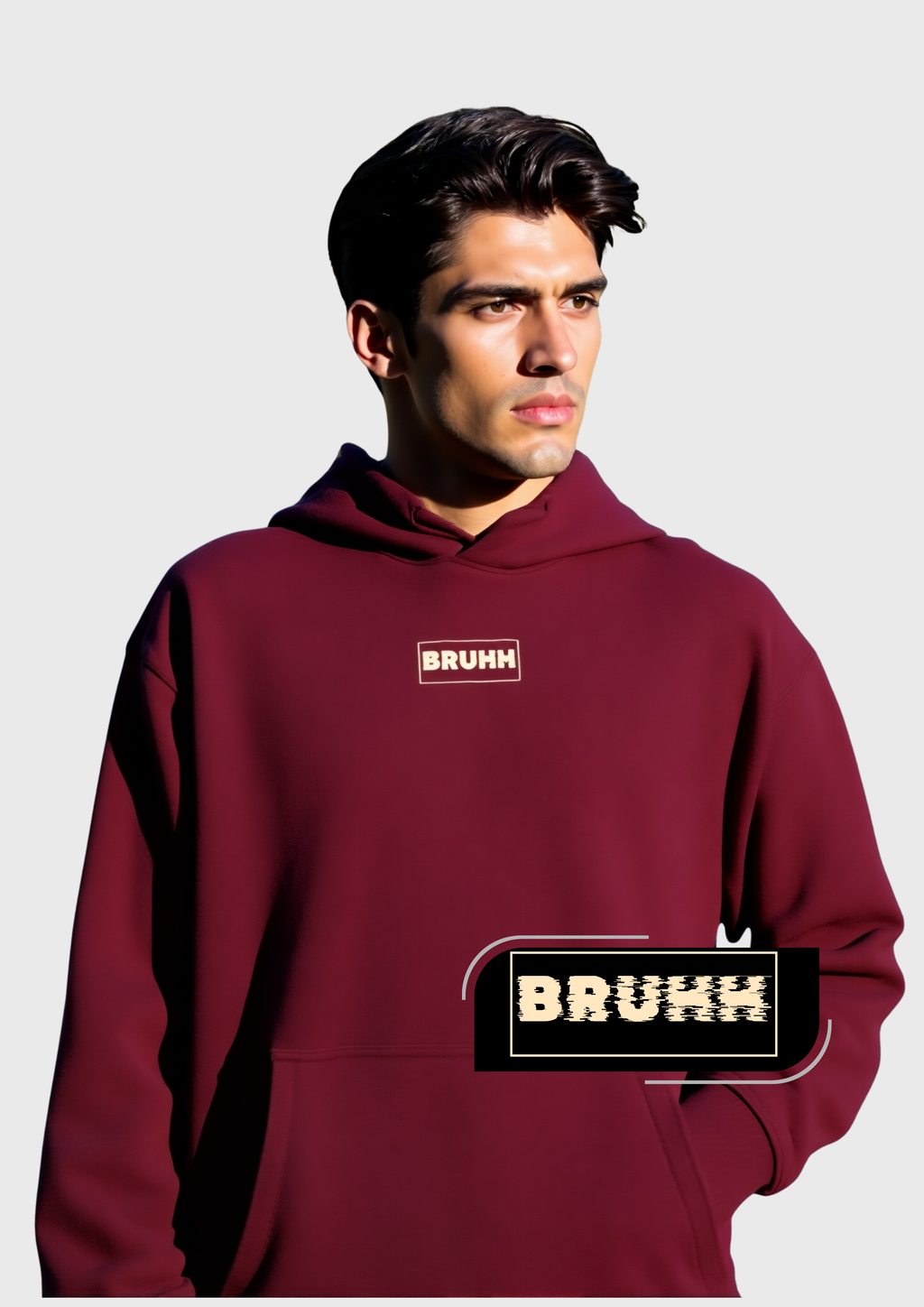 Glitch Oversized Hoodie