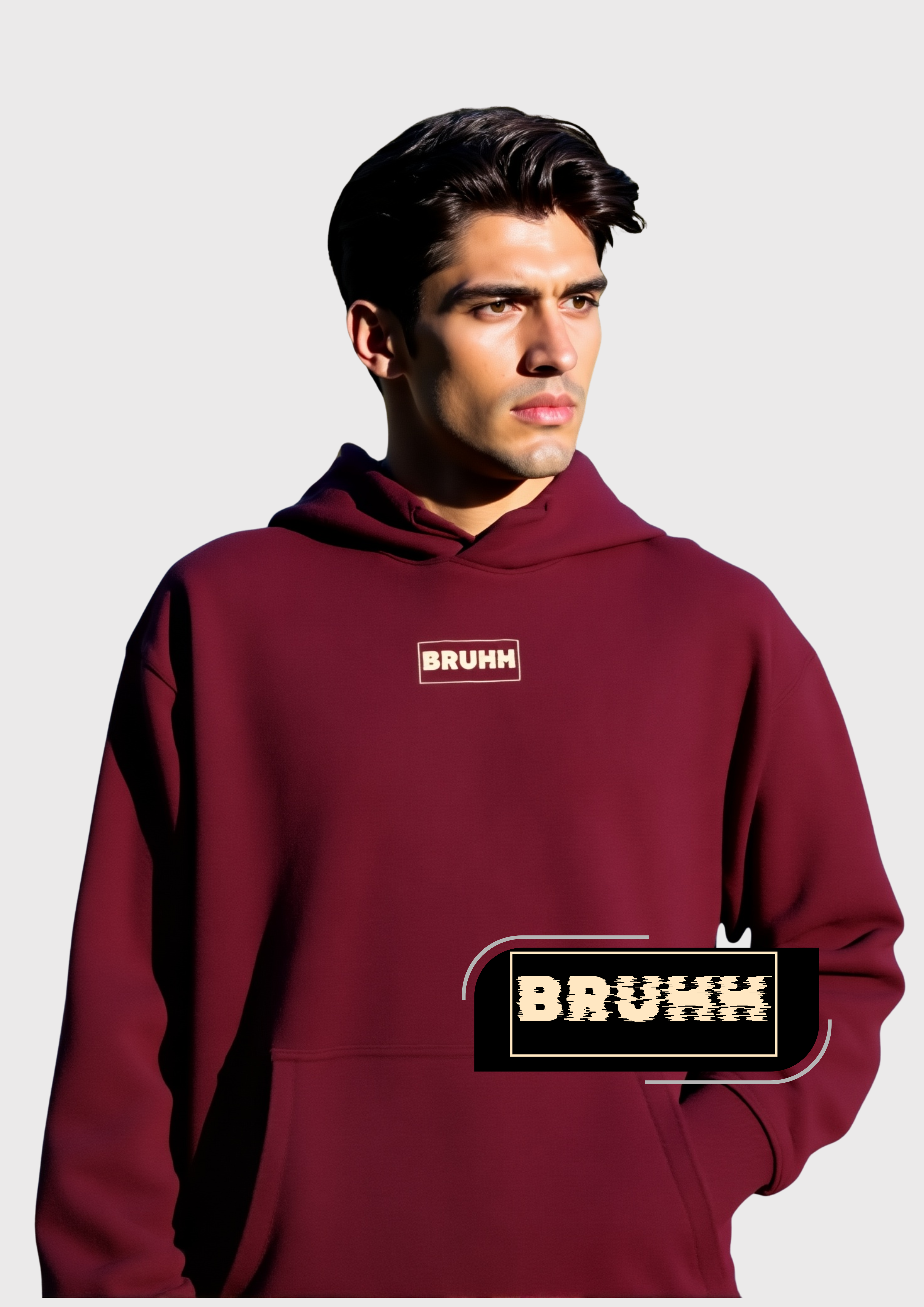 Glitch Oversized Hoodie