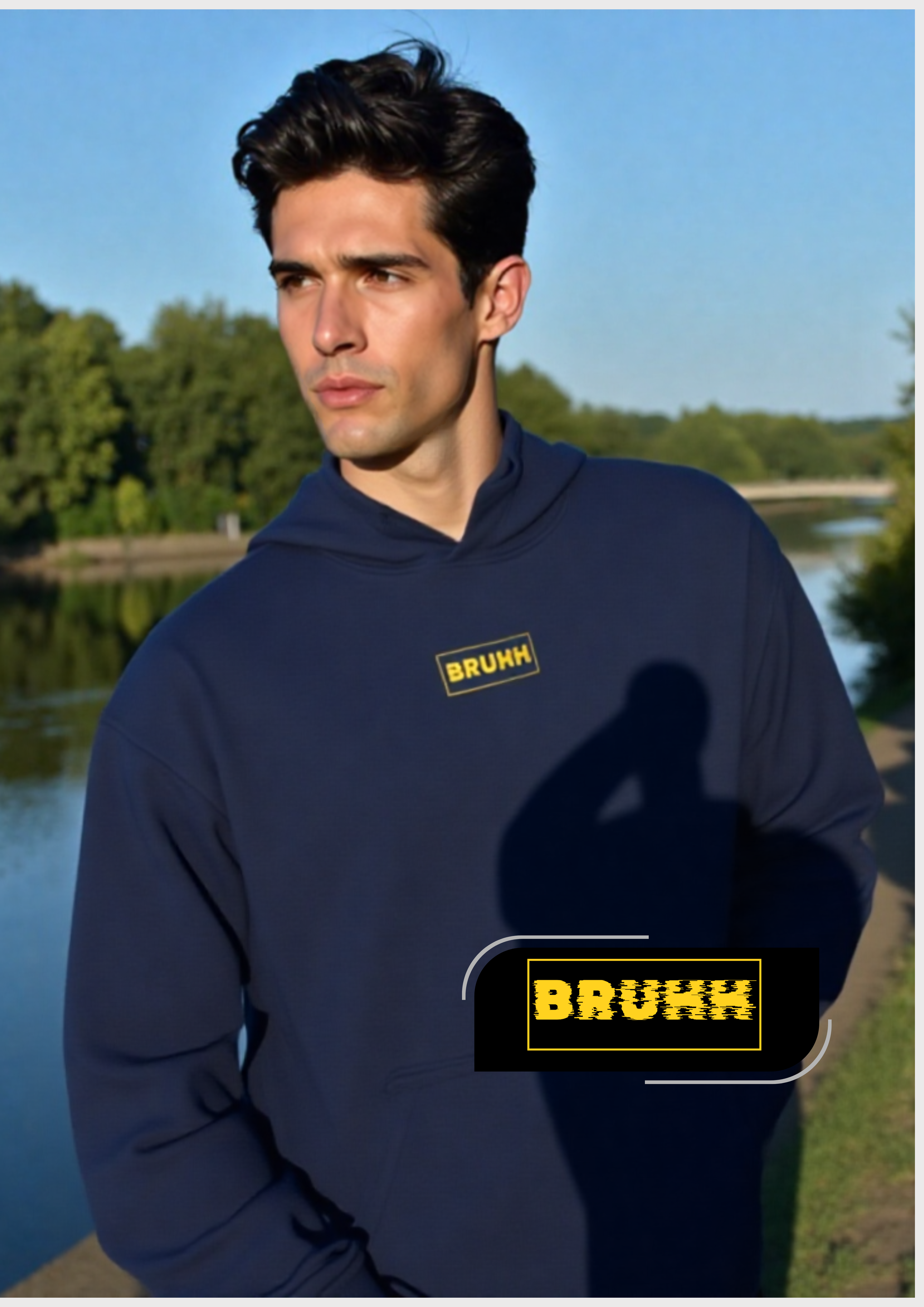 Glitch Oversized Hoodie