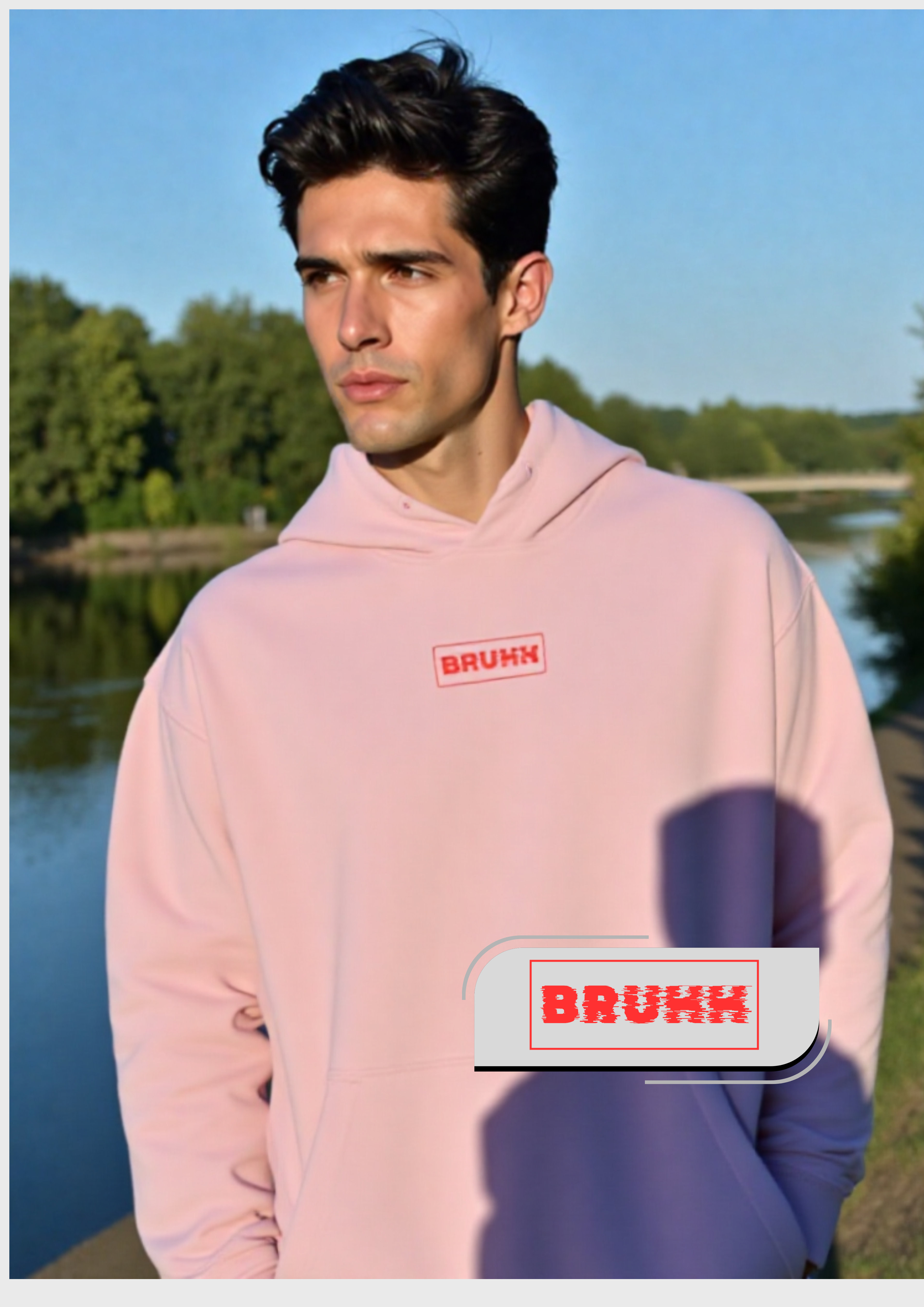 Glitch Oversized Hoodie