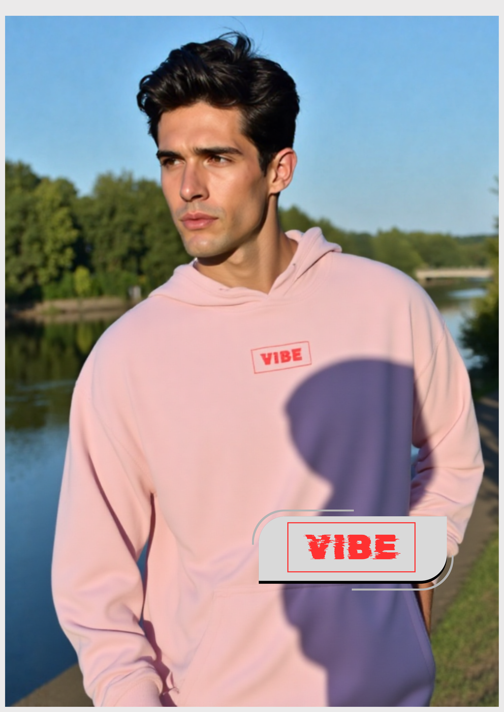 Glitch Oversized Hoodie