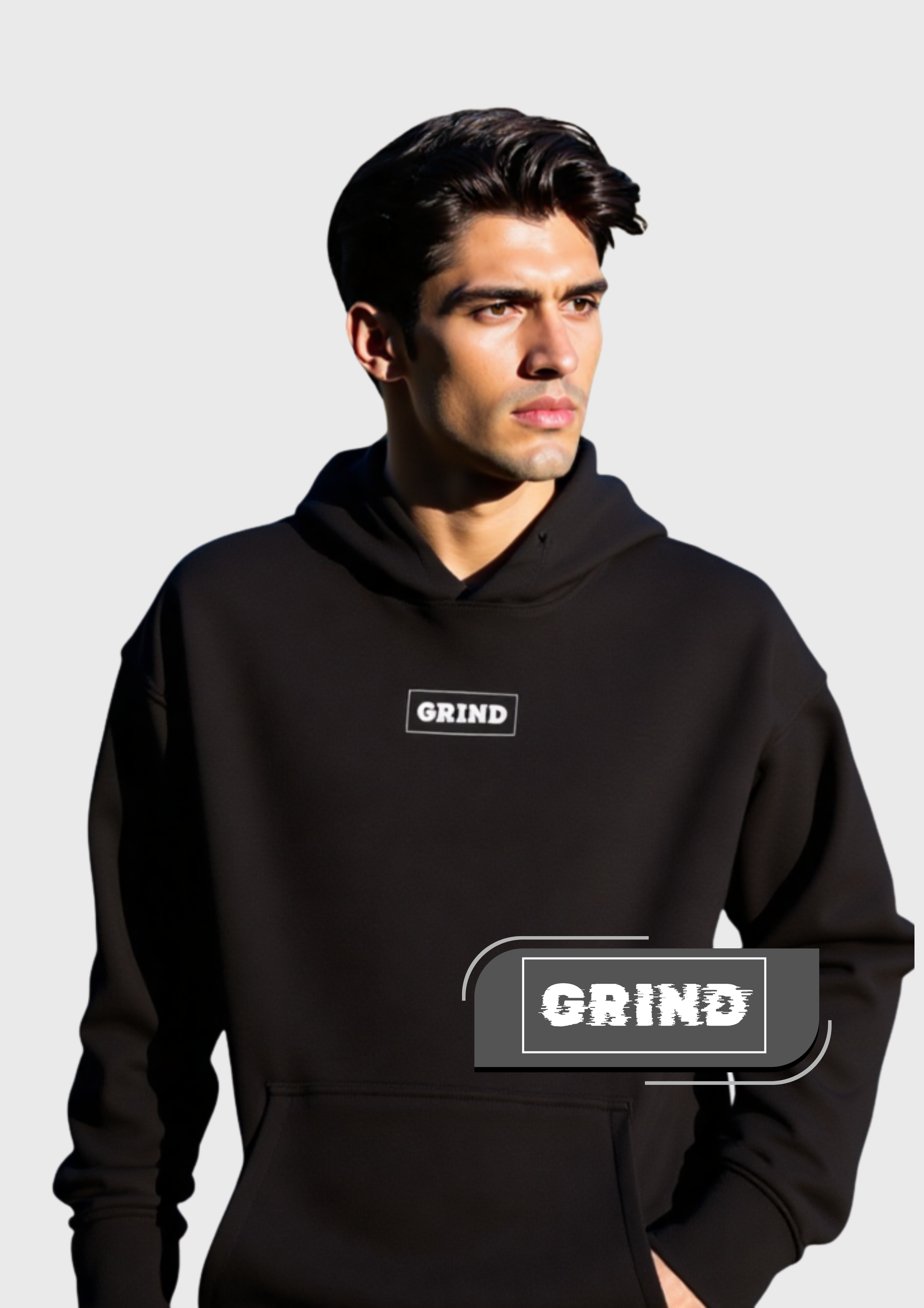 Glitch Oversized Hoodie