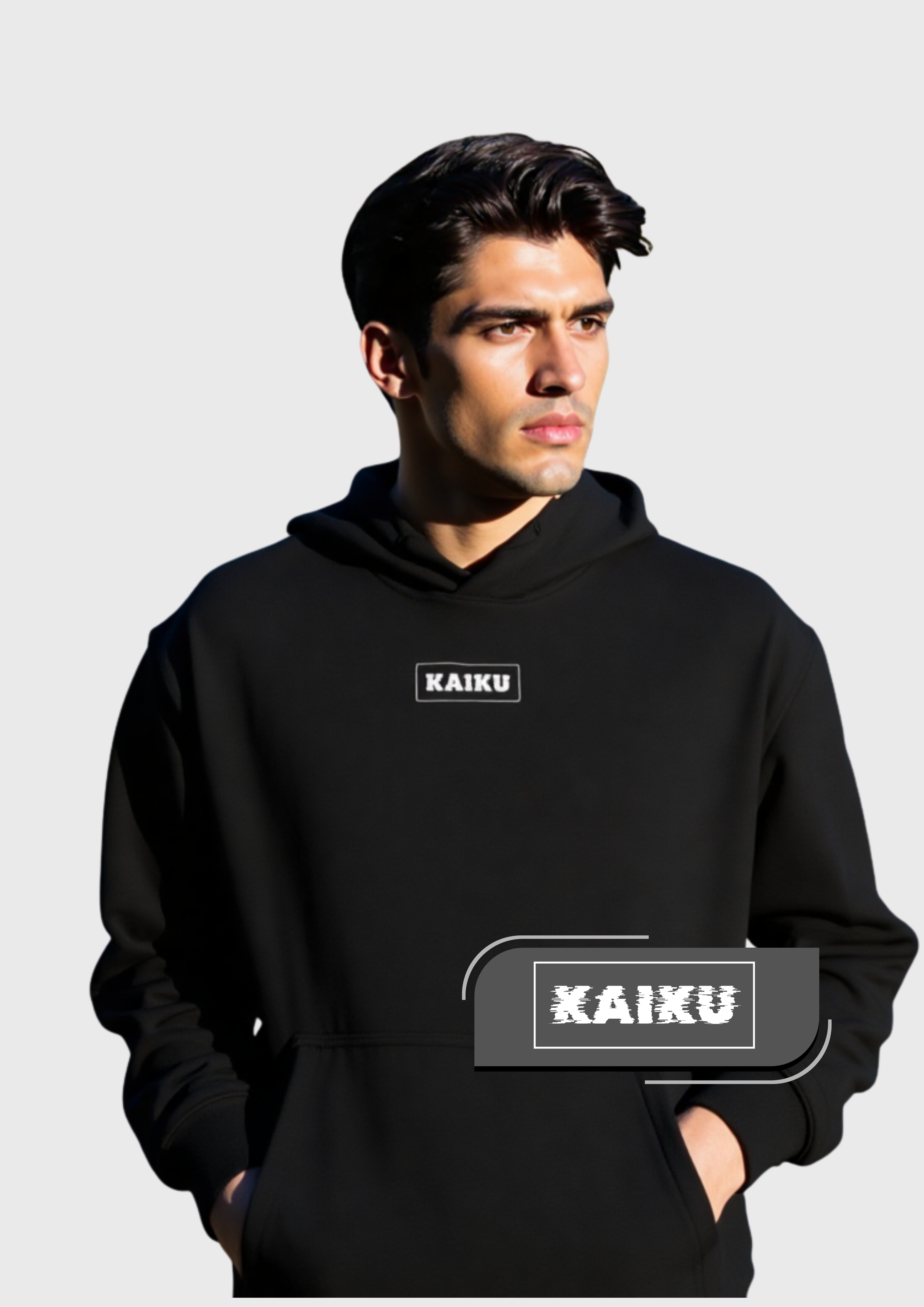 Glitch Oversized Hoodie