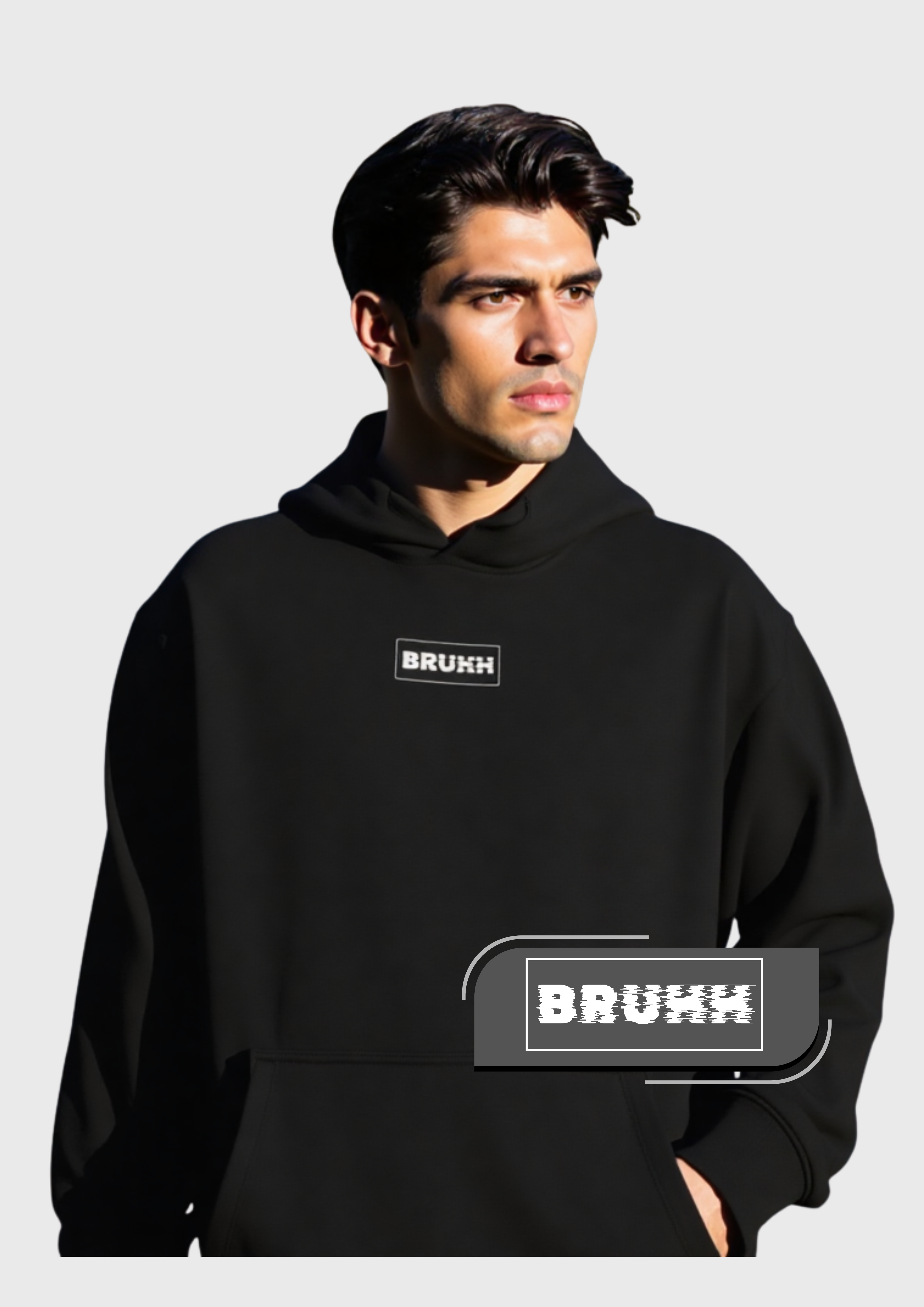 Glitch Oversized Hoodie