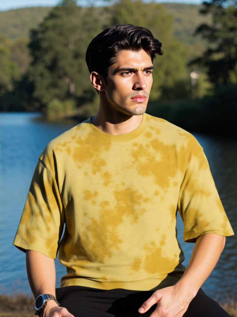 Unisex Tie Dye Oversized T-Shirt