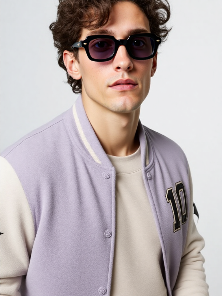 Crested Varsity Jacket