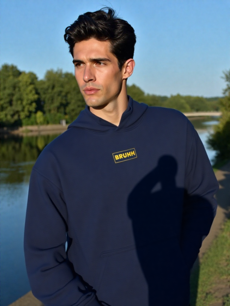 Glitch Oversized Hoodie