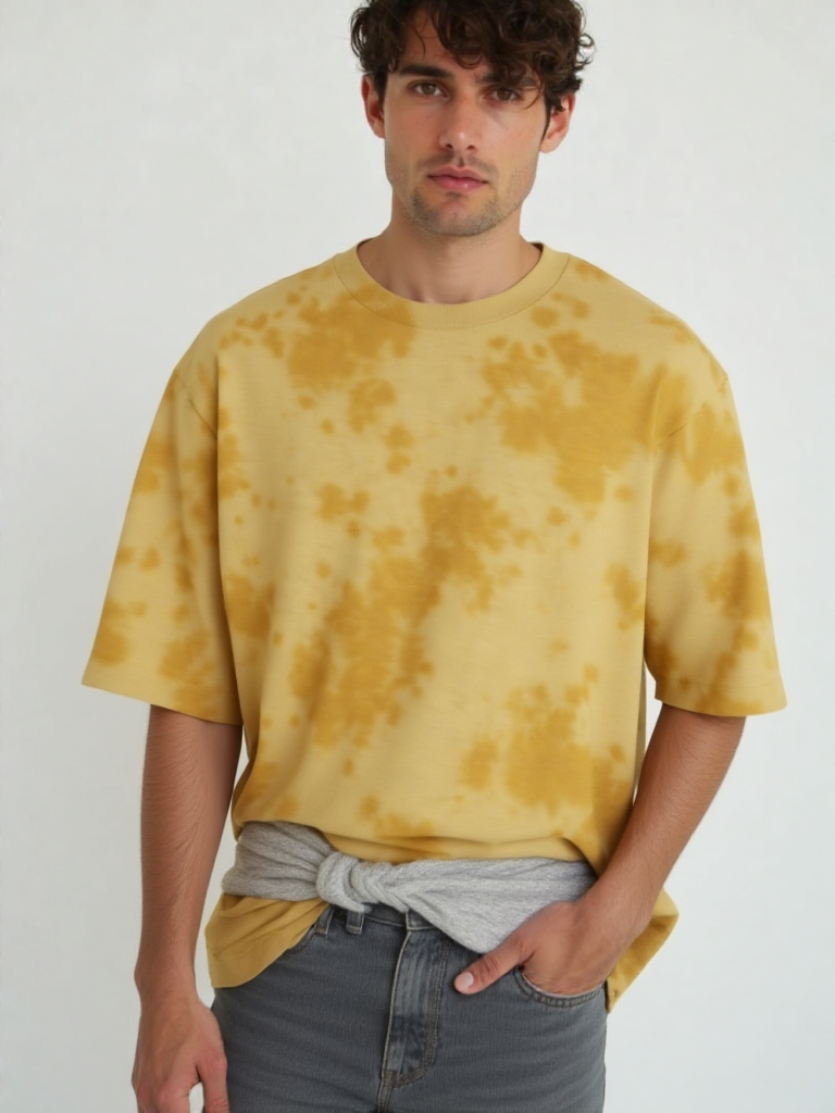 Unisex Tie Dye Oversized T-Shirt