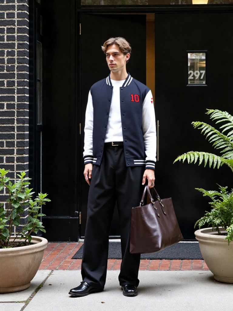 Crafted Varsity Jacket