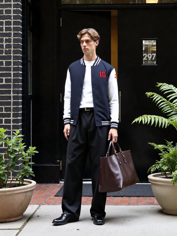 Crafted Varsity Jacket